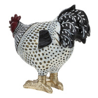 Фигурка декоративная "Петух"/"Курица", L13 W6 H15 см, 2в.