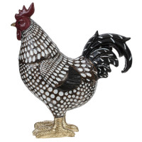 Фигурка декоративная "Петух"/"Курица", L13 W6 H15 см, 2в.