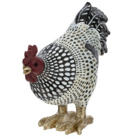 Фигурка декоративная "Петух"/"Курица", L13 W6 H15 см, 2в.