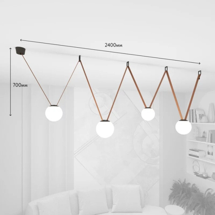 Трековая система в сборе Belty SET DK55SET20-01-BR Denkirs