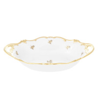 Хлебница 31см."Роза золотая"