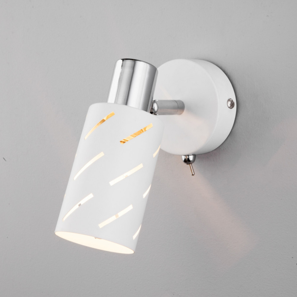 Спот Fente 20090/1 белый / хром Eurosvet