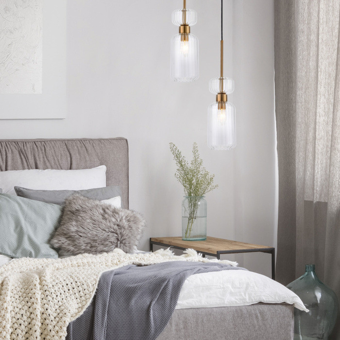 Подвесной светильник Gloss 1141/1S Clear Escada