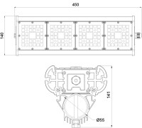 Уличный консольный светильник Фрегат 41 CB-C0600041 Светон