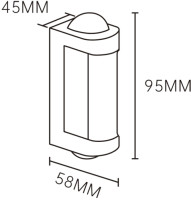 Настенный светильник уличный 30006LED 30006W/01LED Escada