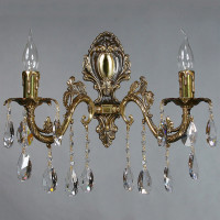 Бра Granada 2118/2 PB Leaf crystal Ambiente