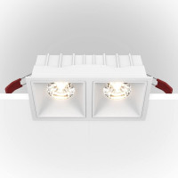 Встраиваемый светильник Maytoni Alfa LED DL043-02-15W3K-SQ-W