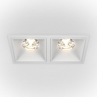 Встраиваемый светильник Maytoni Alfa LED DL043-02-15W3K-SQ-W