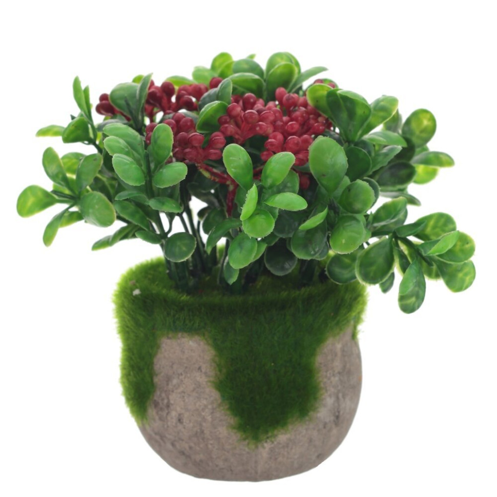 Цветочная композиция, L13 W13 H12 см