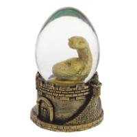 Фигурка декоративная в стекл шаре "Змея", D4.5 см, L4,5 W4,5 H7,5 см, 4в.