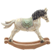 Фигурка декоративная "Лошадка-качалка", L21 W5 H17,5 см