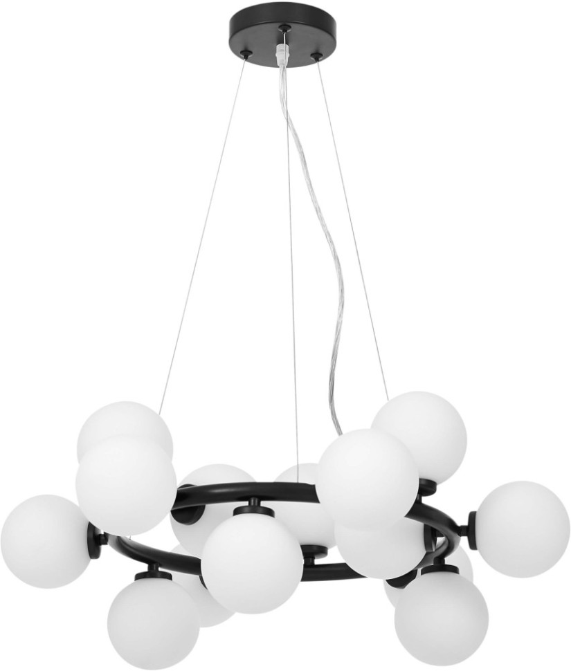 Подвесной светильник Marsiada LDP 6033-15 BK Lumina Deco