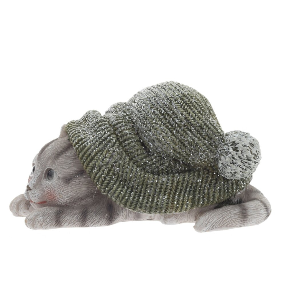 Фигурка декоративная "Котенок", L13,5 W8 H7,5 см, 2в.