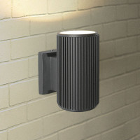 Настенный светильник уличный Strict 1404 TECHNO черный Elektrostandard