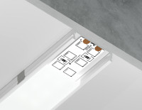 Профиль для светодиодной ленты Illumination GP1800WH Ambrella