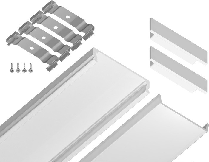 Профиль для светодиодной ленты Illumination GP1800WH Ambrella