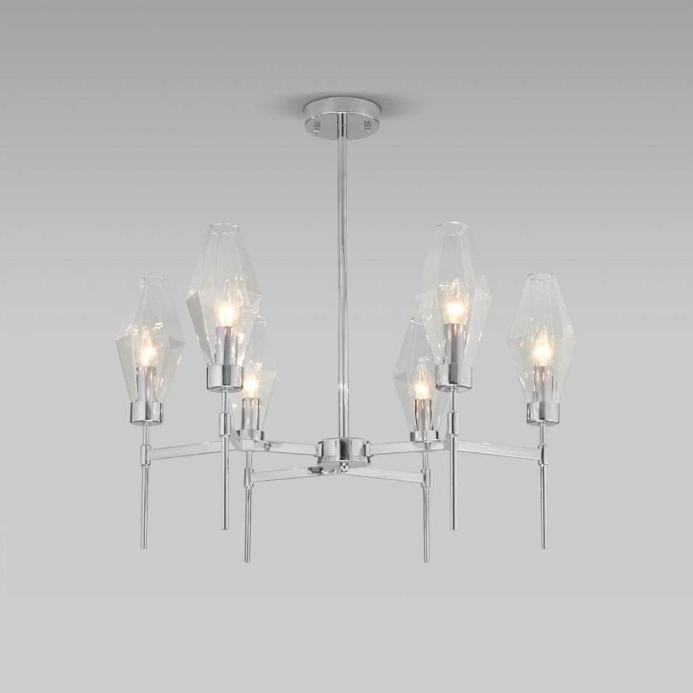Потолочная люстра Prism 60143/6 хром Eurosvet