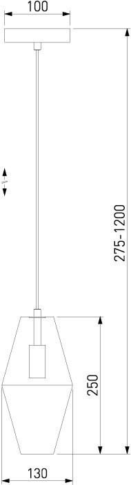 Подвесной светильник Prism 50236/1 Eurosvet
