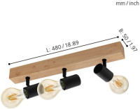Спот Townshend 3 98113 Eglo