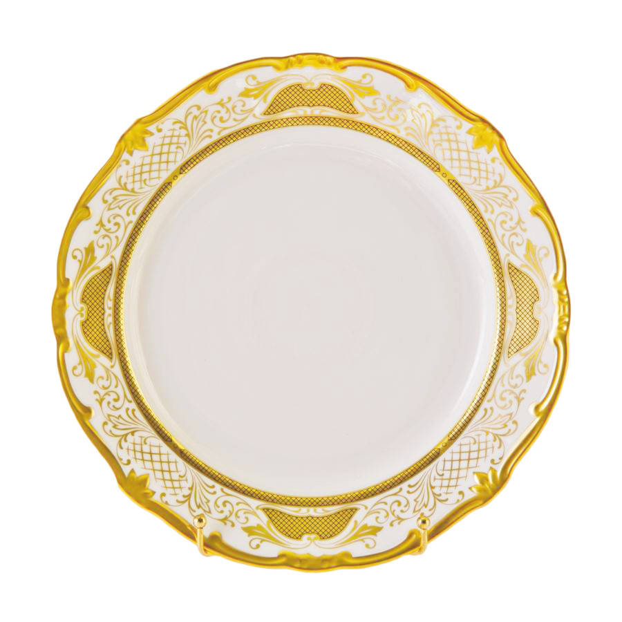 Набор глубоких тарелок 24см.6шт."Симфония золотая"
