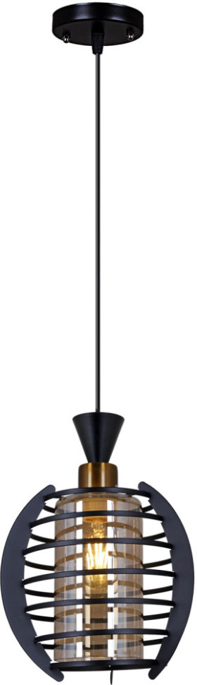 Подвесной светильник  04428-0.9-01 BK Reluce