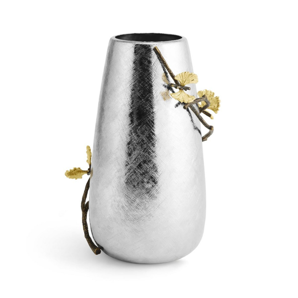 Ваза для цветов Michael Aram "Butterfly Ginkgo", 30 см