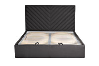 Кровать Milano Basic с подъемным механизмом серая