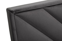 Кровать Milano Basic с подъемным механизмом серая