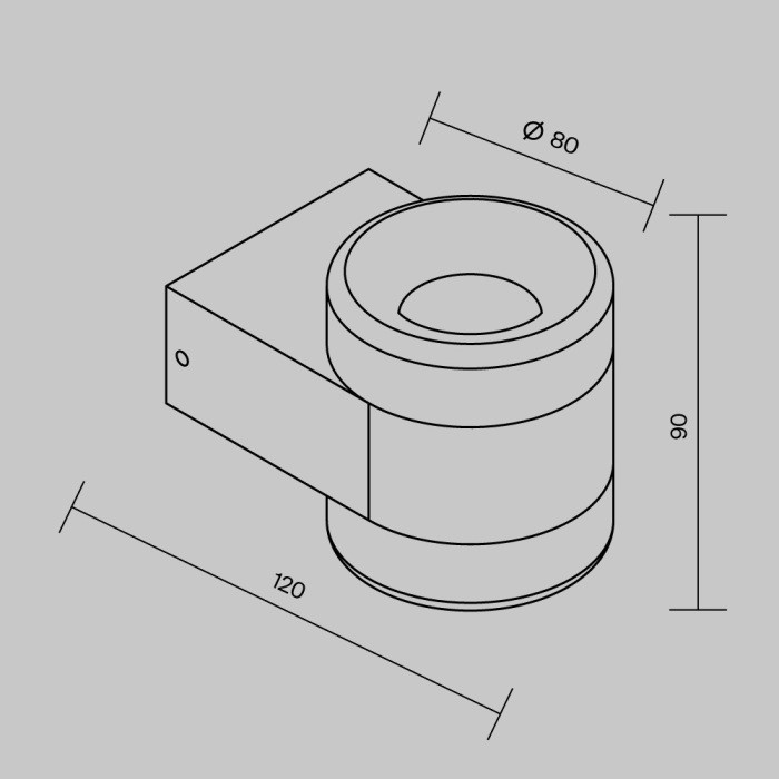 Архитектурная подсветка Orbit O490WL-L6B3K Maytoni