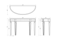 Консоль зеркальная Консоль зеркальная