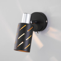 Спот Fente 20090/1 черный / хром Eurosvet