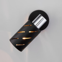 Спот Fente 20090/1 черный / хром Eurosvet