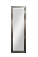 Зеркало напольное в раме матовый никель