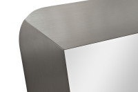 Зеркало напольное в раме матовый никель