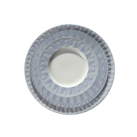 Блюдо сервировочное 32см."Peacock" venice grey