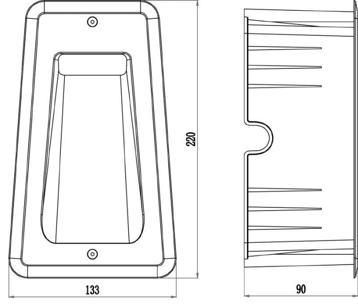 Встраиваемый светильник уличный Tapi 763001 Deko-Light