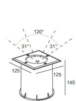 Встраиваемый светильник уличный ВСТРАИВАЕМЫЕ СВЕТИЛЬНИКИ W77245 SS Oasis Light Встраиваемый светильник уличный ВСТРАИВАЕМЫЕ СВЕТИЛЬНИКИ W77245 SS Oasis Light