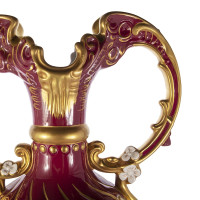 Ваза для цветов 63 см."Люксор-Красный" Dubi