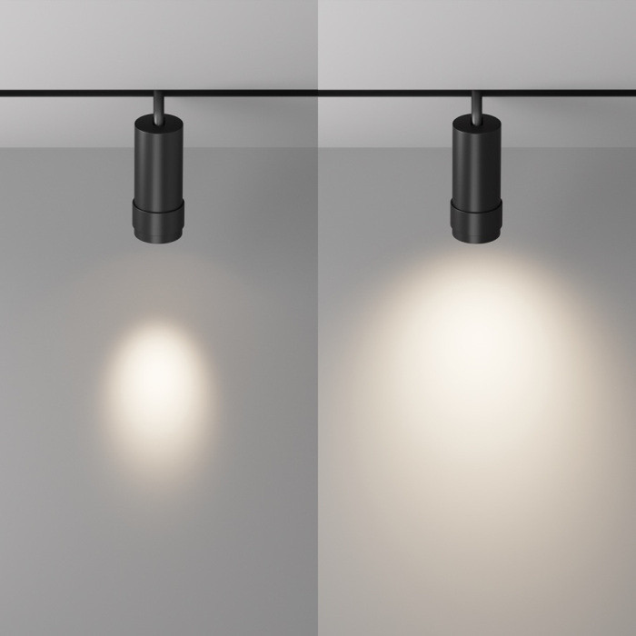 Трековый светильник Focus Zoom TR212-1-12WTW-DS-Z-B Maytoni