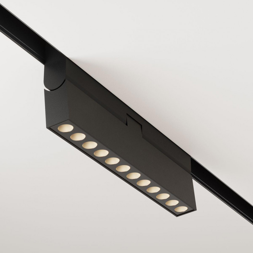 Трековый светодиодный светильник Maytoni Technical Points rot TR033-2-12W3K-B