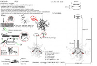 Подвесной светильник Crystal Lux GARDEN SP3 D400 CHROME Подвесной светильник Crystal Lux GARDEN SP3 D400 CHROME