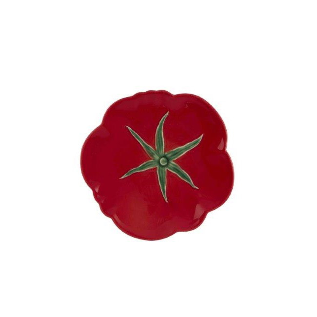 Тарелка 21см."Tomato" красная