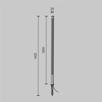 Грунтовый светильник Pole O440FL-L18GF3K Maytoni Грунтовый светильник Pole O440FL-L18GF3K Maytoni