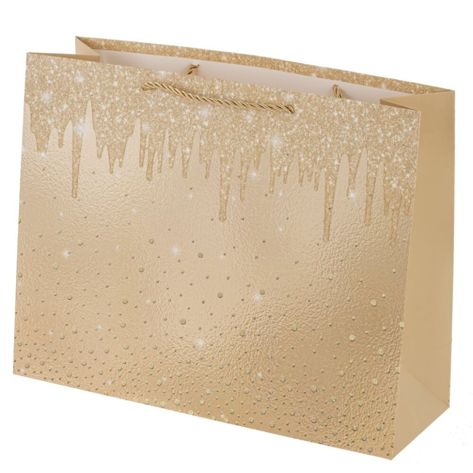 Пакет подарочный L (бумага 210г/м2, блок микс 12шт), L39 W11 H30 см, 4в.