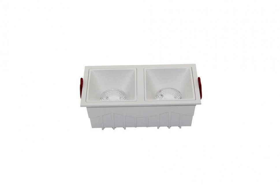 Встраиваемый светильник Maytoni Alfa LED DL043-02-15W4K-D-SQ-W