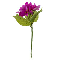 Цветок искусственный "Бугенвиллия" (Real Touch), L16 W11 H35 см