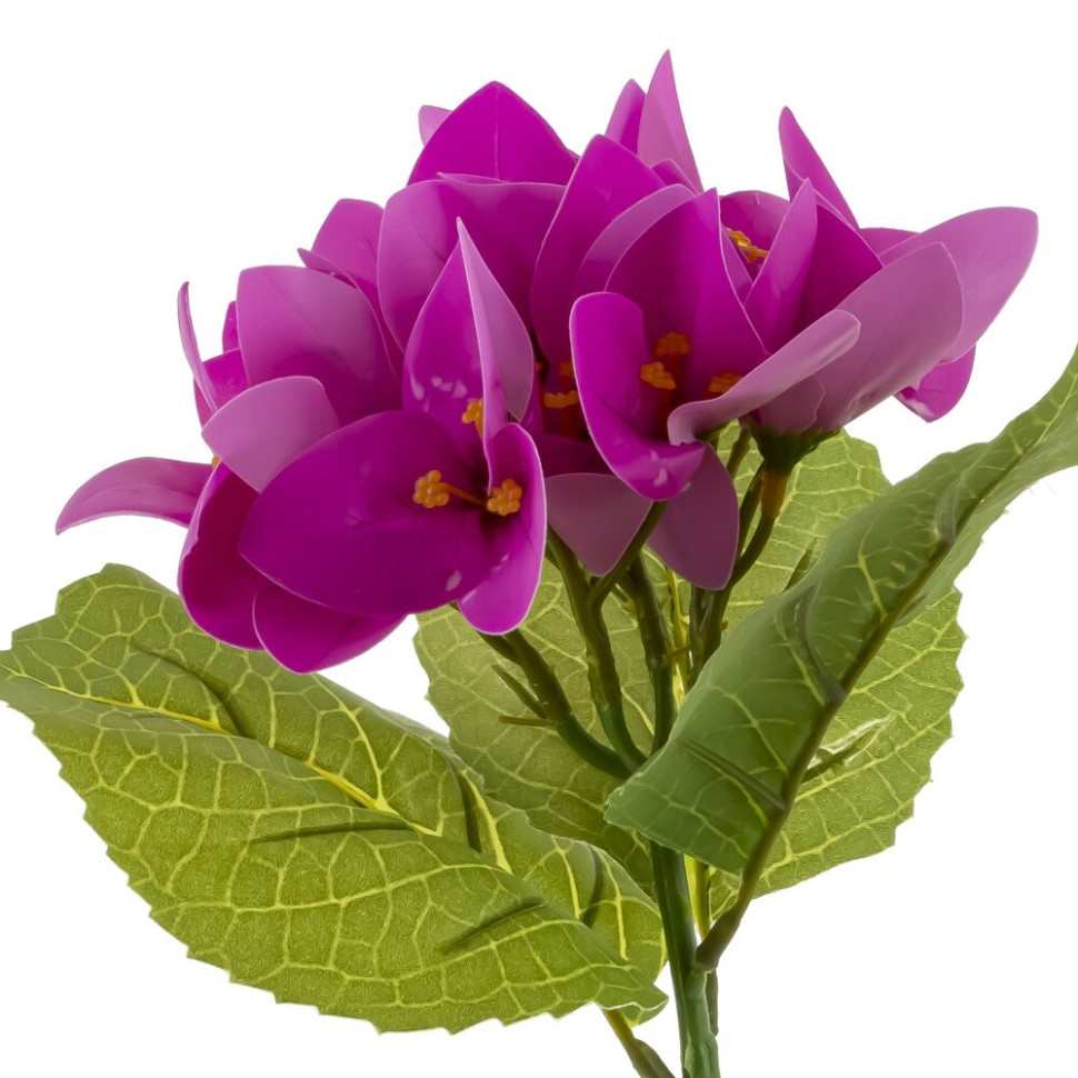 Цветок искусственный "Бугенвиллия" (Real Touch), L16 W11 H35 см