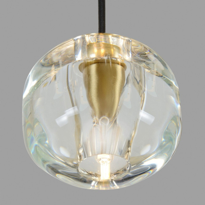 Подвесной светильник Pansy 6214-1 BR CL Belfast