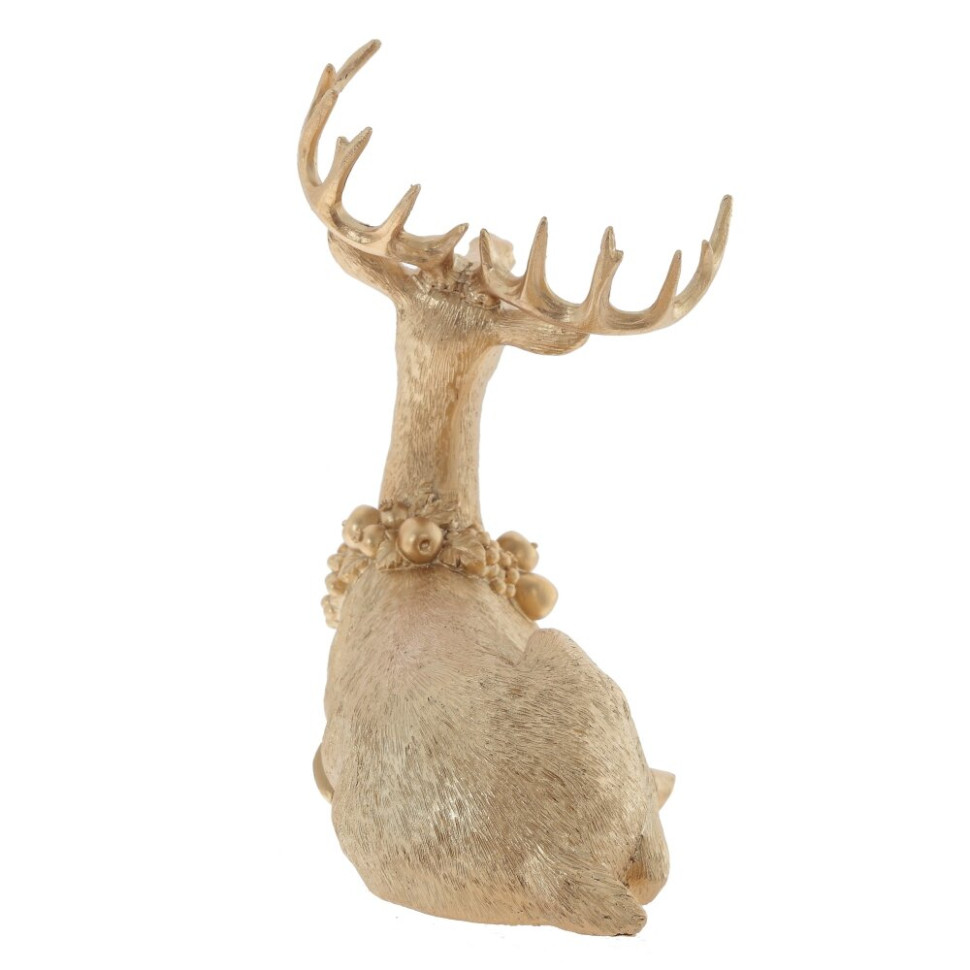 Фигурка декоративная "Олень", L21 W12,5 H22,5 см