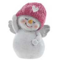 Фигурка декоративная "Снеговик", L6 W3,5 H7 см, 2в.